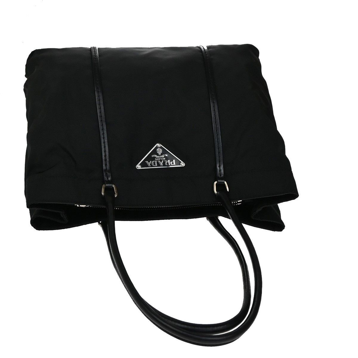 Prada Prada Vintage Tote Tessuto Size ONE SIZE - 9 Thumbnail
