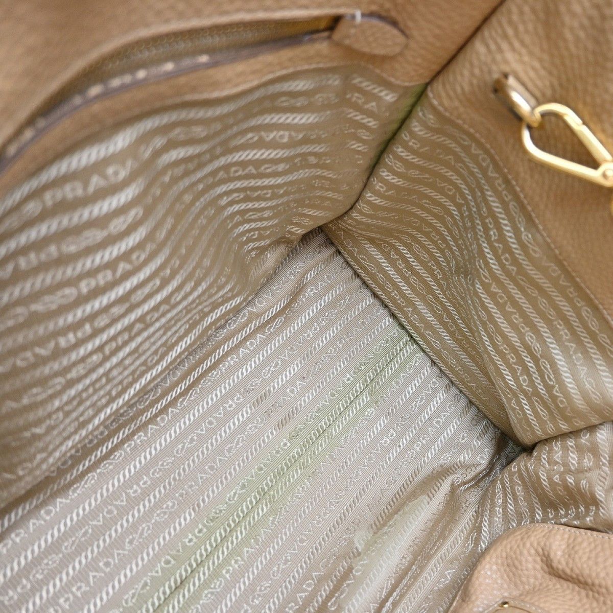Prada Prada Front Pocket Wing Convertible Tote Vitello Daino Size ONE SIZE - 5 Thumbnail