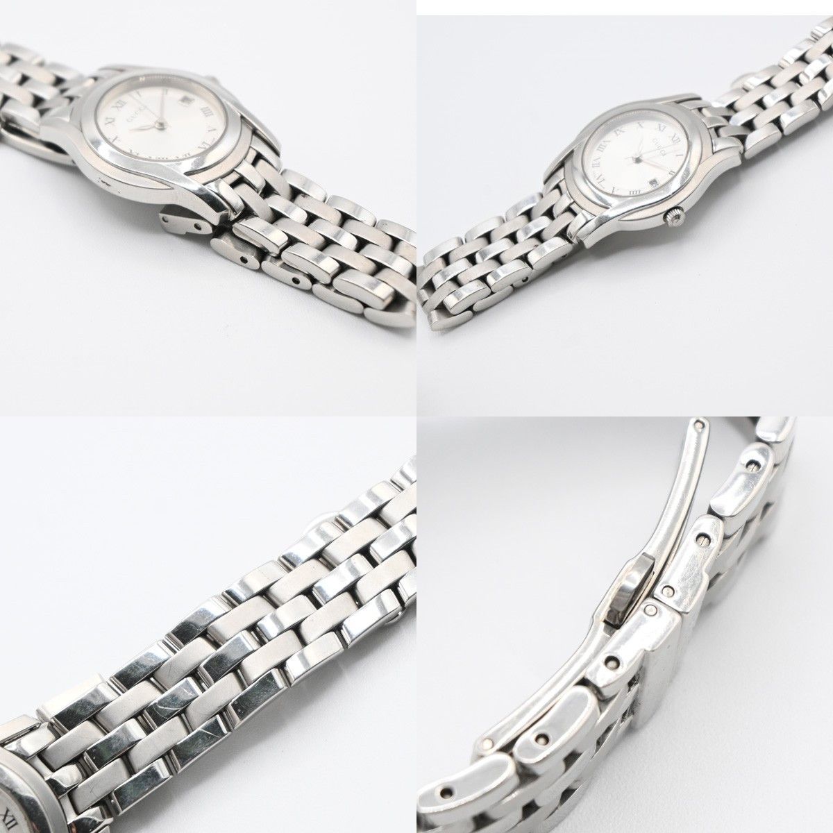 Gucci Gucci 5500L Quartz Watch Stainless Steel Size ONE SIZE - 8 Thumbnail