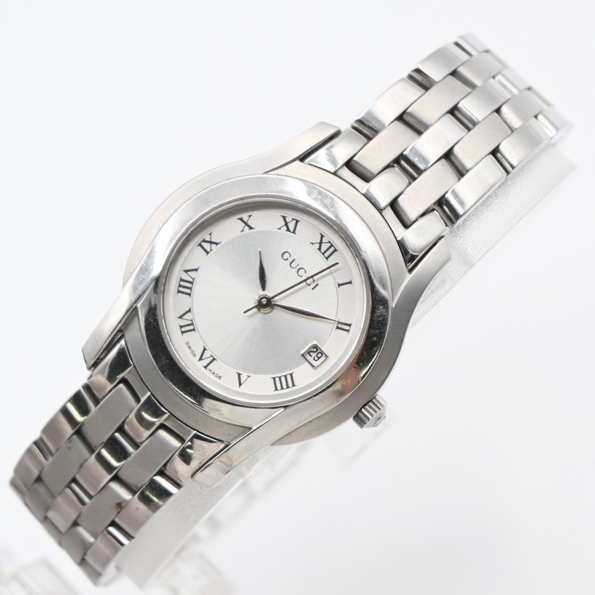 Gucci Gucci 5500L Quartz Watch Stainless Steel Size ONE SIZE - 12 Thumbnail