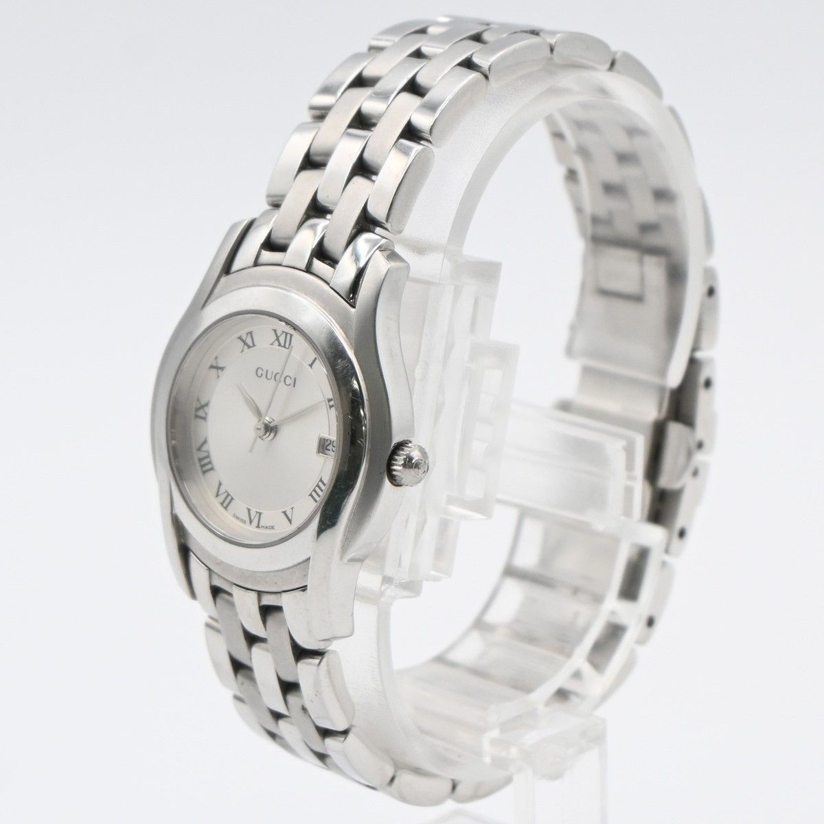 Gucci Gucci 5500L Quartz Watch Stainless Steel Size ONE SIZE - 3 Thumbnail