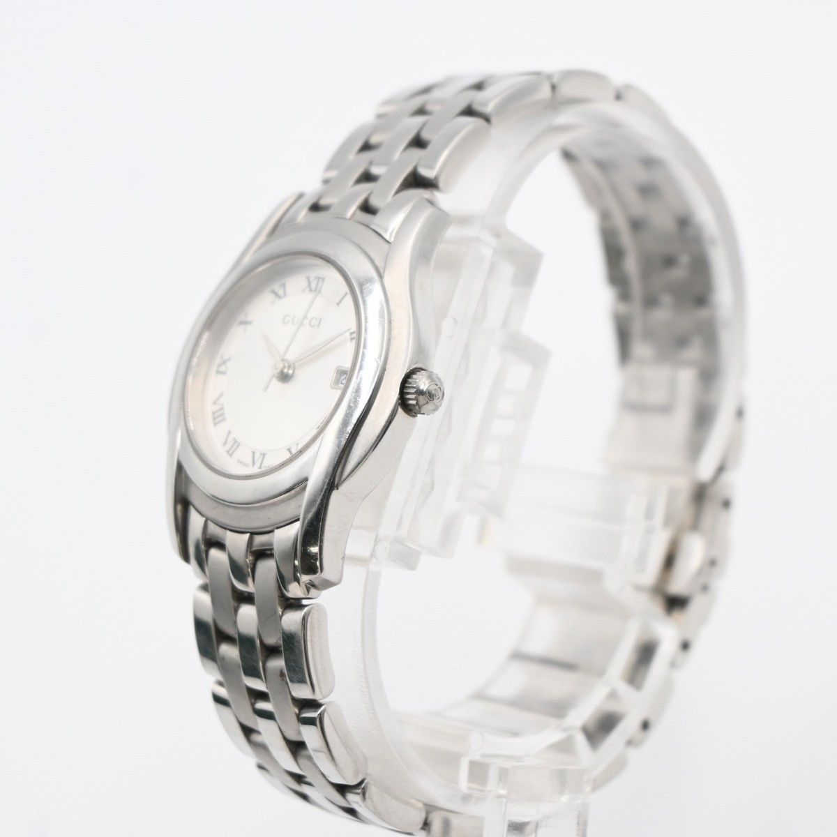 Gucci Gucci 5500L Quartz Watch Stainless Steel Size ONE SIZE - 11 Thumbnail