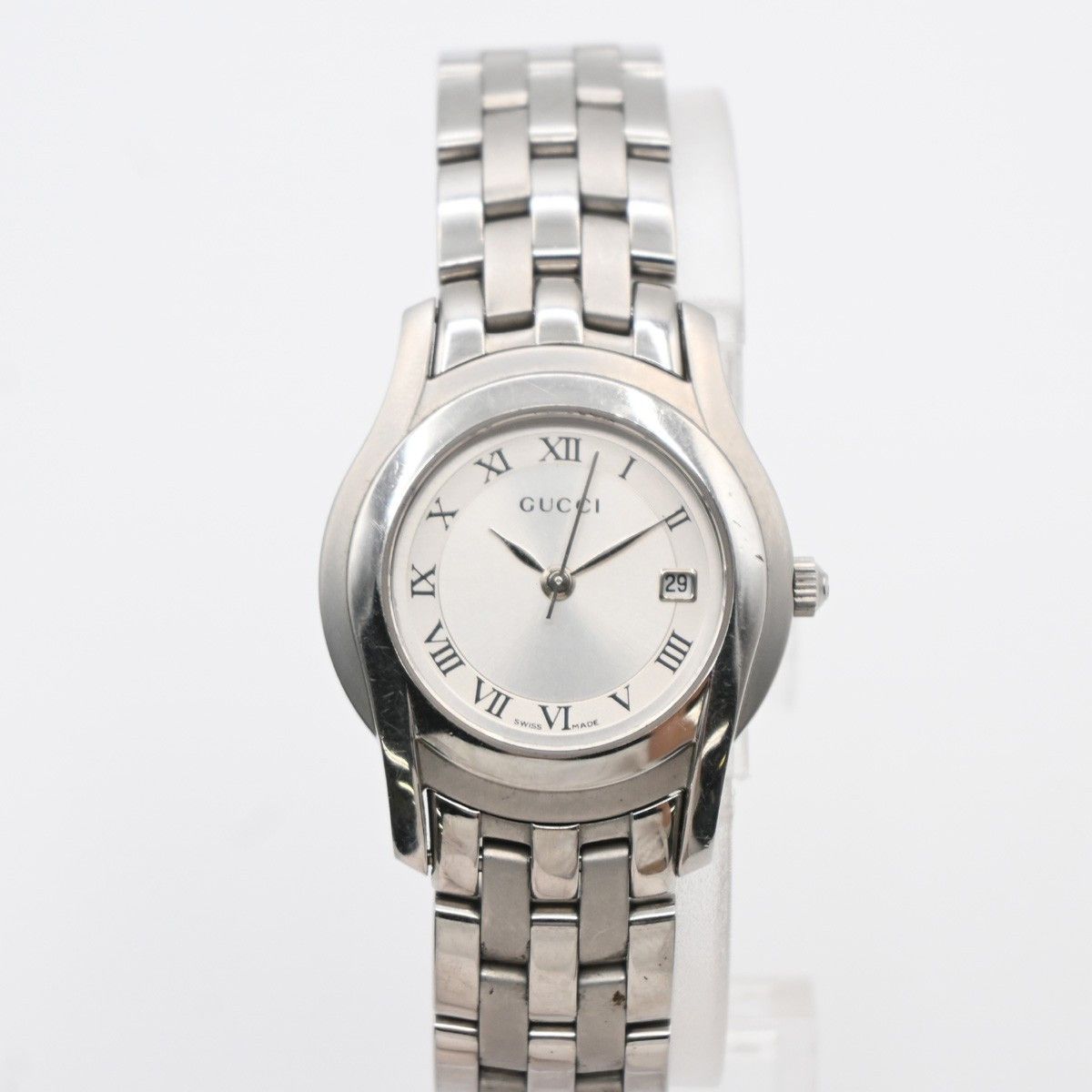 Gucci Gucci 5500L Quartz Watch Stainless Steel Size ONE SIZE - 6 Thumbnail