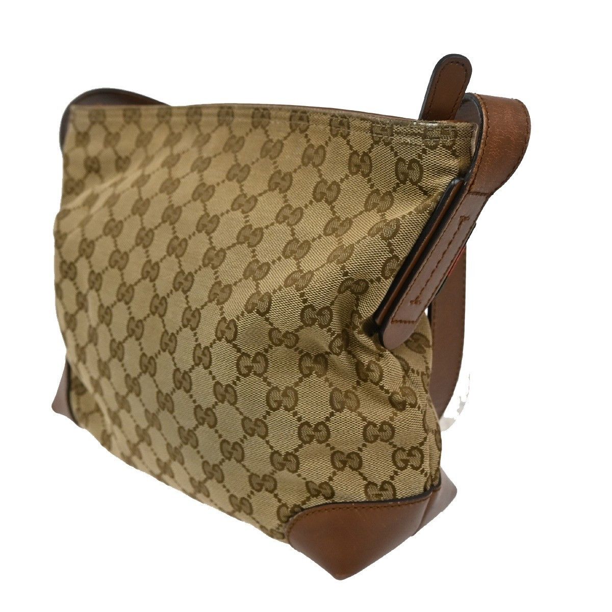 Gucci Gucci Web Loop Shoulder Bag GG Canvas Size ONE SIZE - 4 Thumbnail