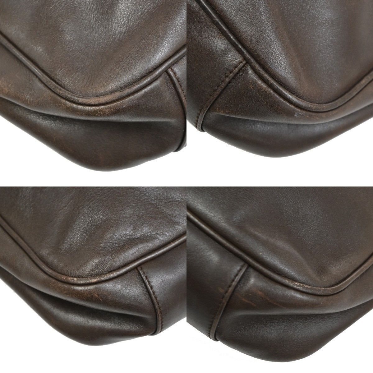 Gucci Gucci Vintage Bamboo Shoulder Bag Leather Size ONE SIZE - 9 Thumbnail