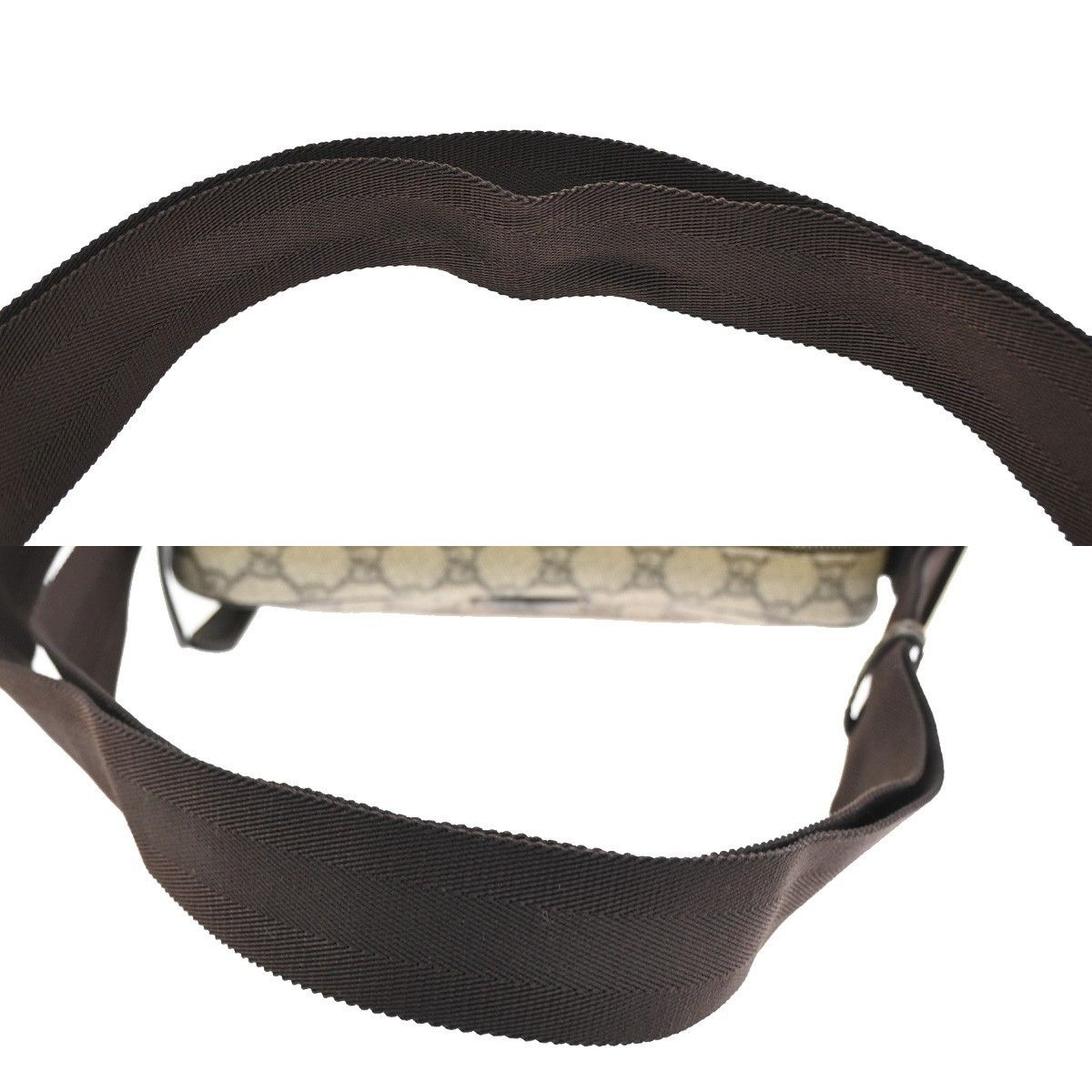 Gucci Gucci Front Zip Messenger GG Coated Canvas Size ONE SIZE - 8 Thumbnail
