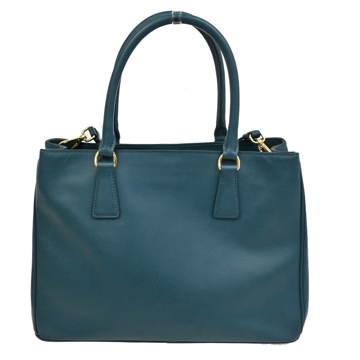 Prada Prada Double Zip Lux Tote Saffiano Leather Size ONE SIZE - 2 Thumbnail