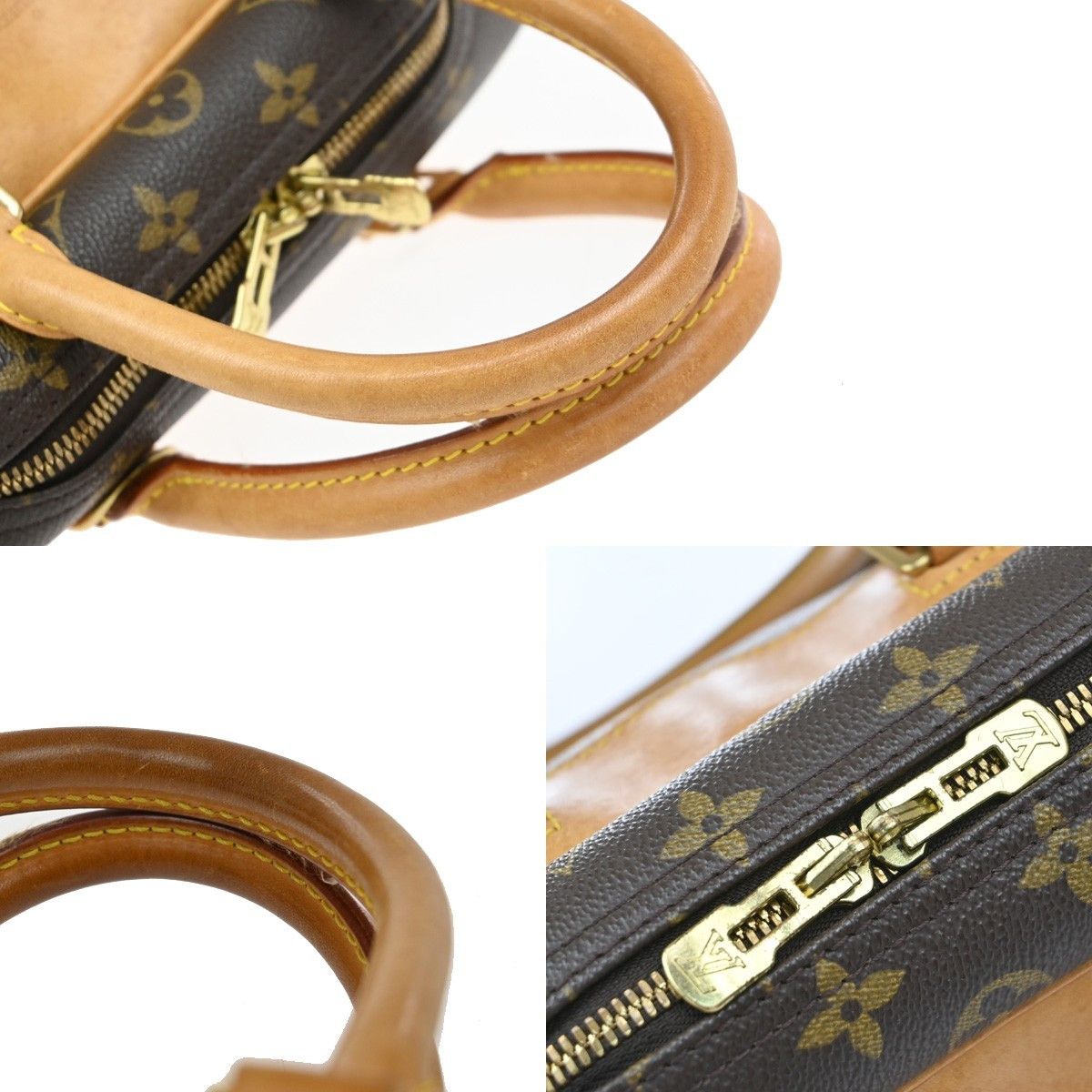 Louis Vuitton Louis Vuitton Deauville Handbag Monogram Canvas Size ONE SIZE - 8 Thumbnail