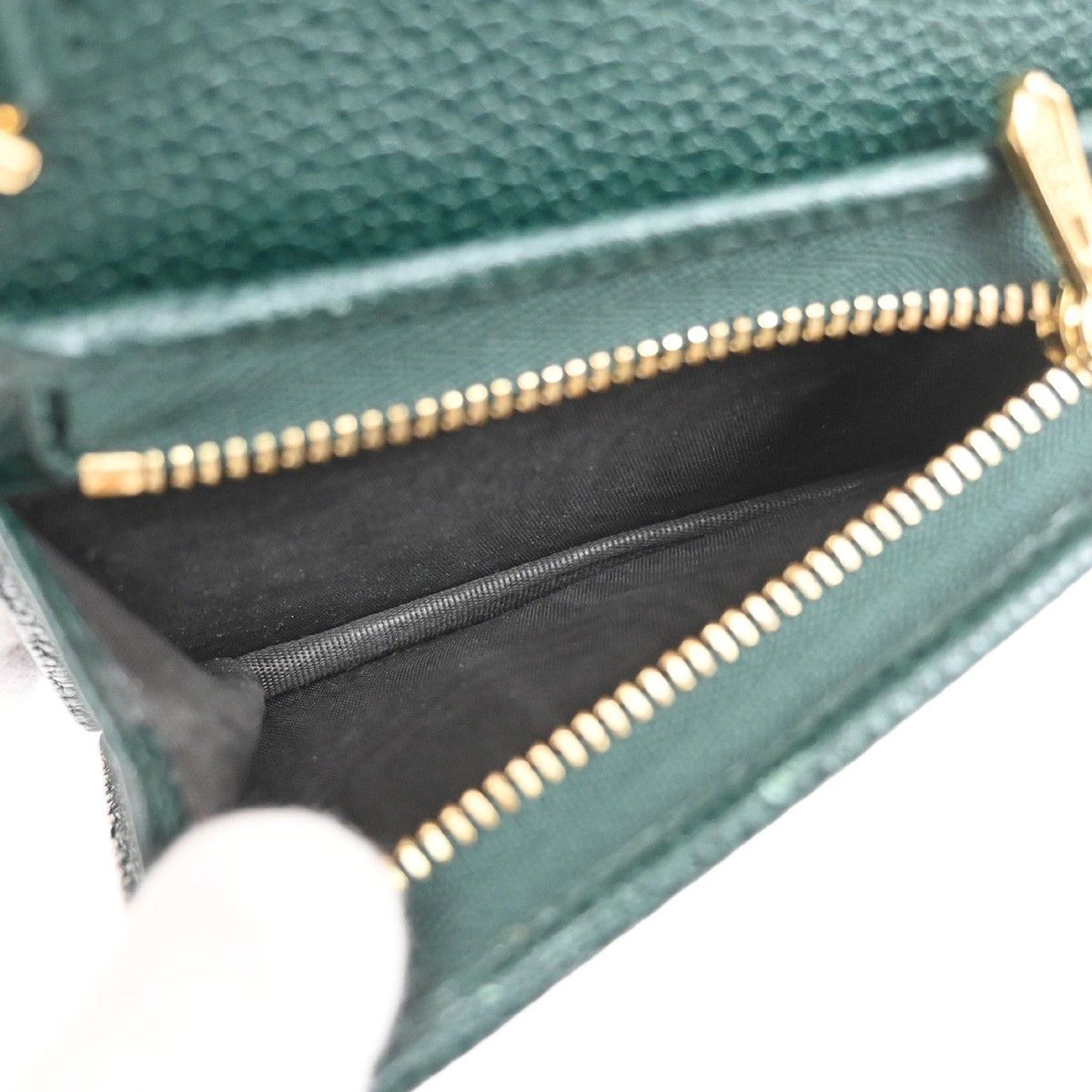 Gucci Gucci Zumi Chain Card Case Leather Size ONE SIZE - 5 Thumbnail