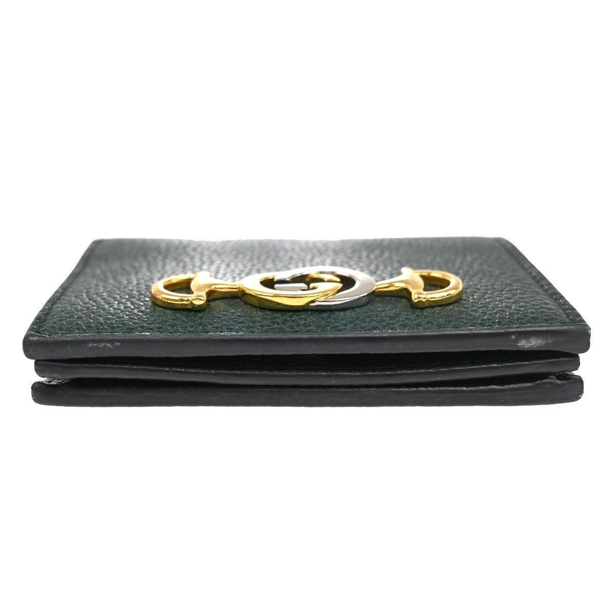 Gucci Gucci Zumi Chain Card Case Leather Size ONE SIZE - 12 Thumbnail