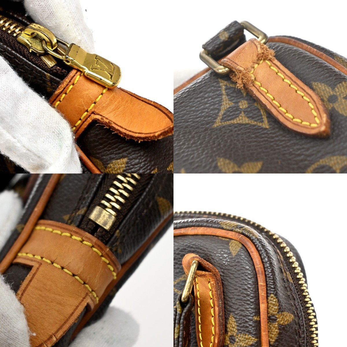 Louis Vuitton Louis Vuitton Pochette Marly Bandouliere Bag Monogram Canvas Size ONE SIZE - 11 Thumbnail