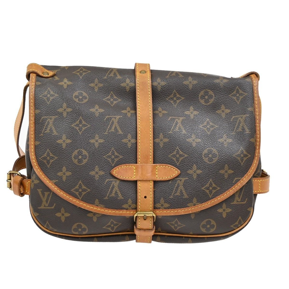 Louis Vuitton Louis Vuitton Saumur Handbag Monogram Canvas Size ONE SIZE - 2 Thumbnail