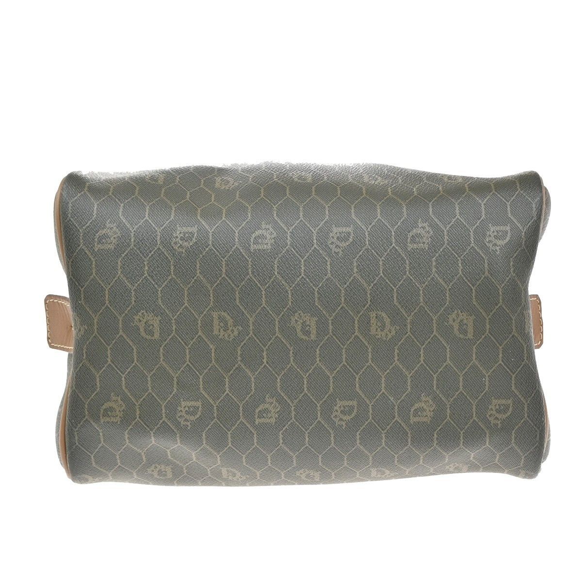 Dior Christian Dior Vintage Honeycomb Handbag Canvas Leather Size ONE SIZE - 10 Thumbnail