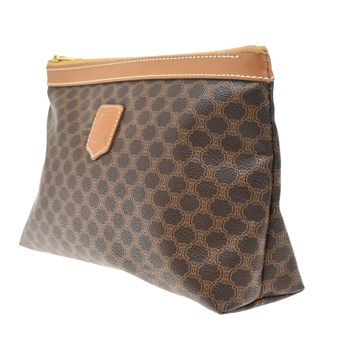 Celine Celine Macadam Pochette Canvas and Leather Size ONE SIZE - 3 Thumbnail