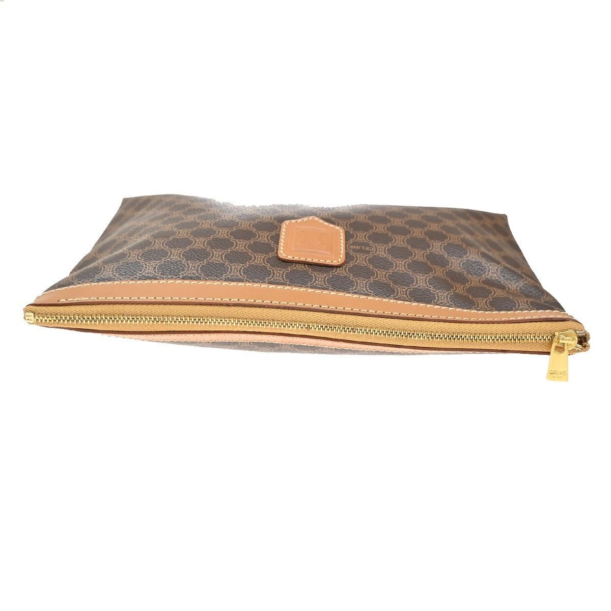 Celine Celine Macadam Pochette Canvas and Leather Size ONE SIZE - 9 Thumbnail