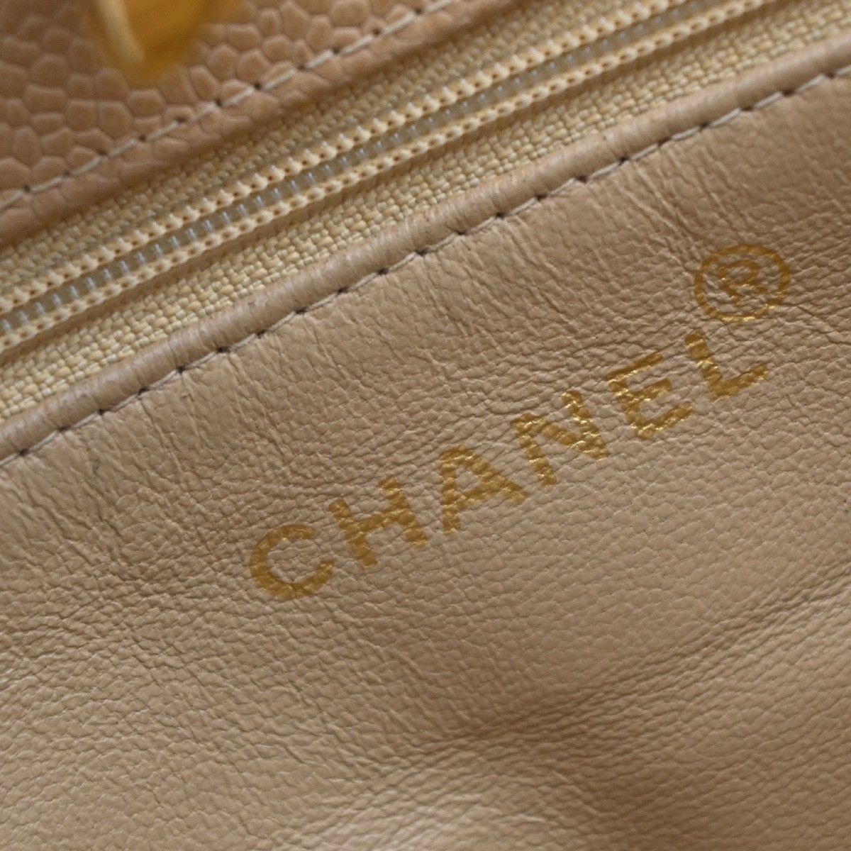 Chanel Chanel Vintage CC Lock Pocket Tote Quilted Caviar Size ONE SIZE - 12 Thumbnail