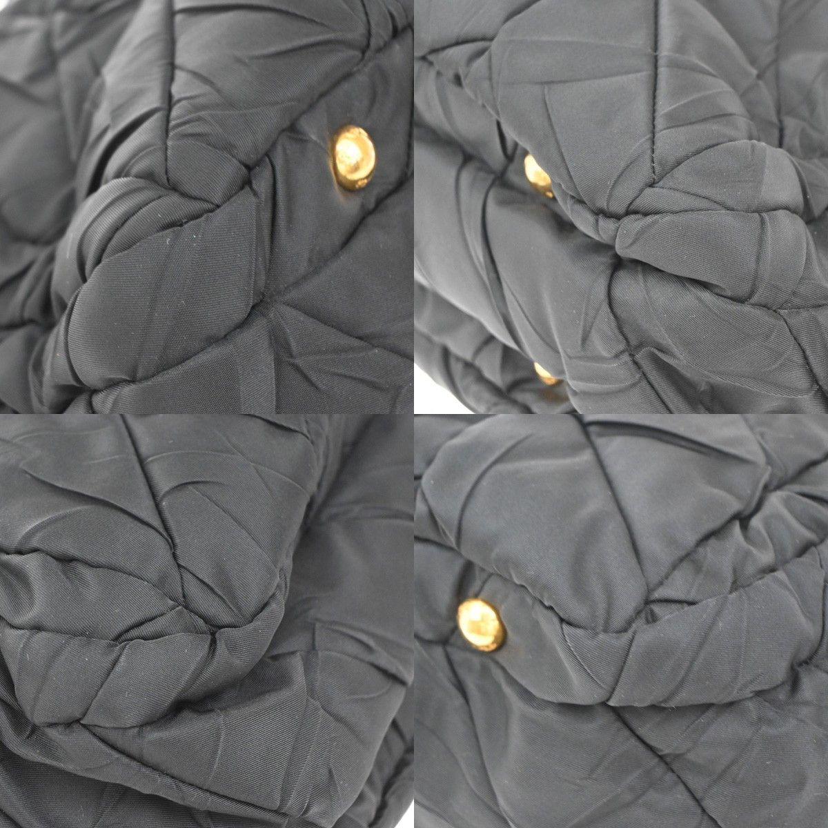 Prada Prada Convertible Side Pocket Tote Chevron Tessuto Size ONE SIZE - 8 Thumbnail