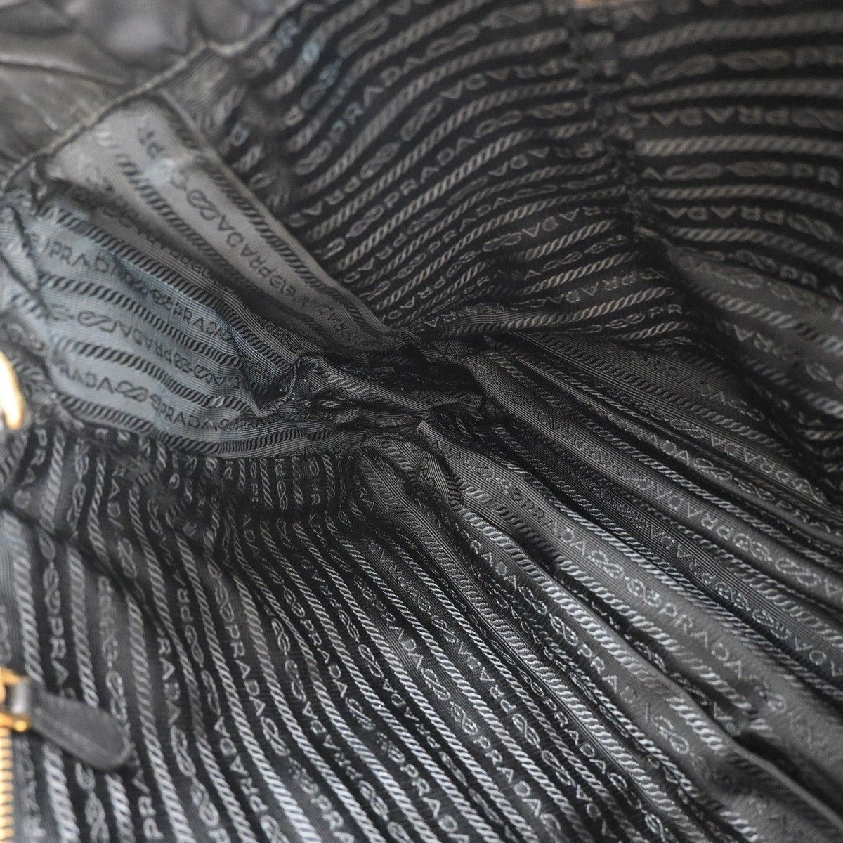 Prada Prada Convertible Side Pocket Tote Chevron Tessuto Size ONE SIZE - 12 Thumbnail