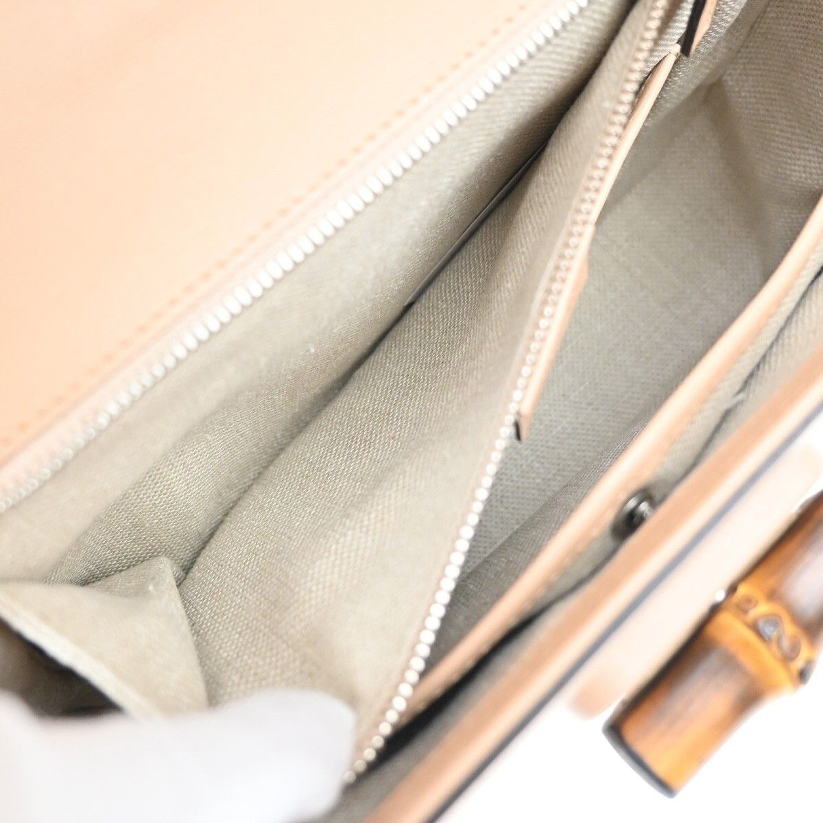 Gucci Gucci Bamboo 1947 Top Handle Bag Leather Size ONE SIZE - 18 Thumbnail