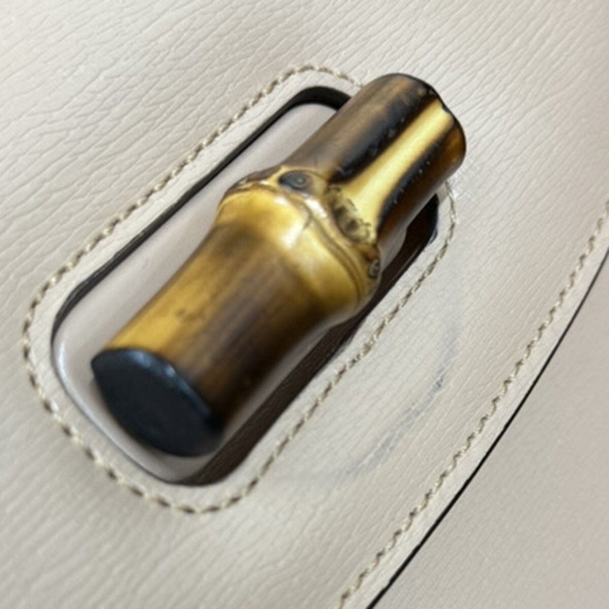 Gucci Gucci Bamboo 1947 Top Handle Bag Leather Size ONE SIZE - 12 Thumbnail