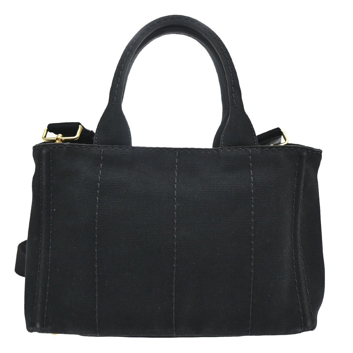 Prada Prada Canapa Convertible Tote Canvas Size ONE SIZE - 2 Thumbnail