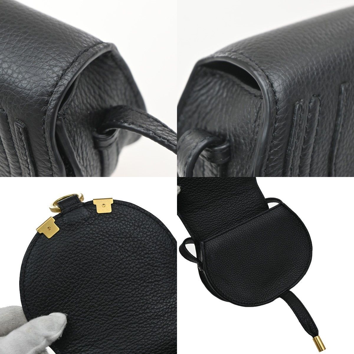 Chloe Chloe Marcie Crossbody Bag Leather Size ONE SIZE - 10 Thumbnail