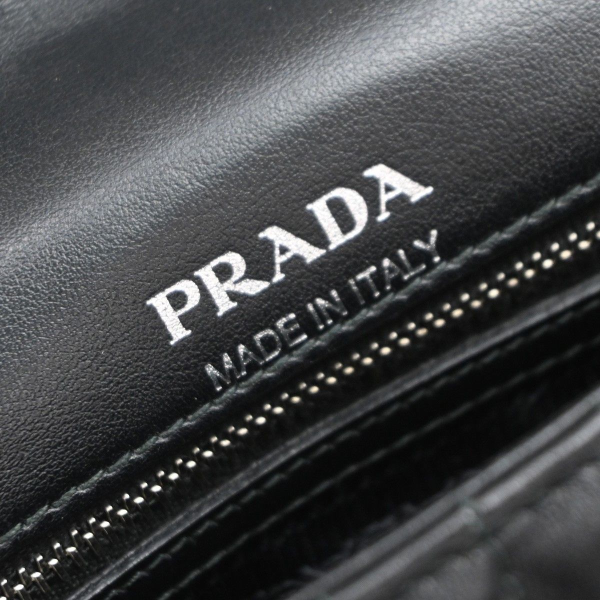 Prada Prada Chain Flap Shoulder Bag Diagramme Quilted Leather Size ONE SIZE - 5 Thumbnail