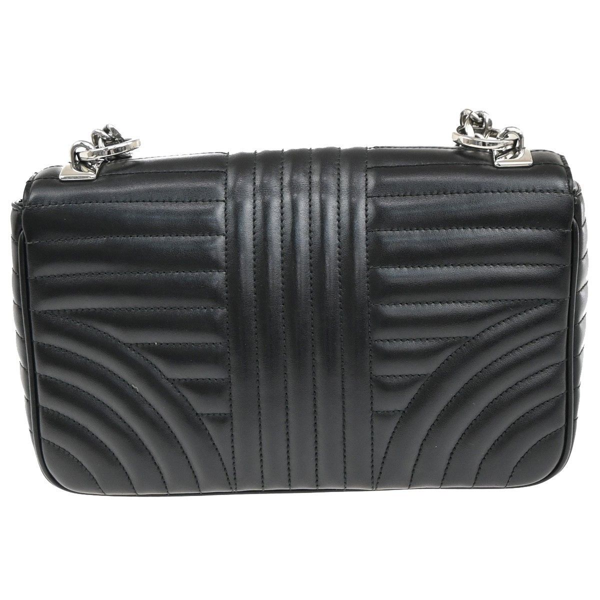 Prada Prada Chain Flap Shoulder Bag Diagramme Quilted Leather Size ONE SIZE - 2 Thumbnail
