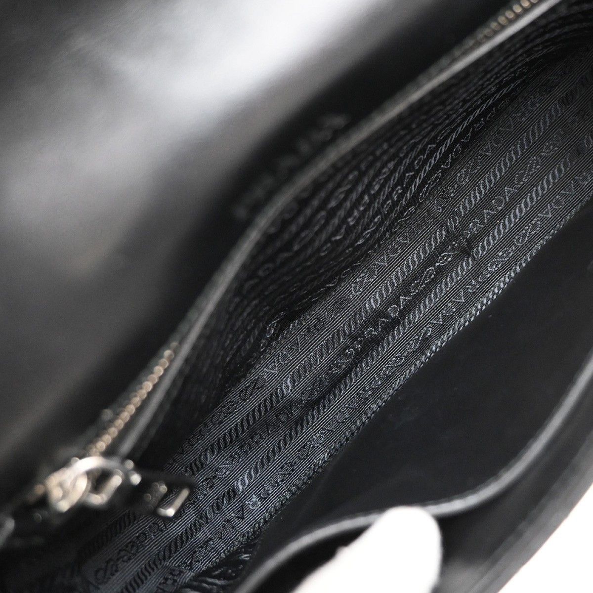 Prada Prada Chain Flap Shoulder Bag Diagramme Quilted Leather Size ONE SIZE - 11 Thumbnail