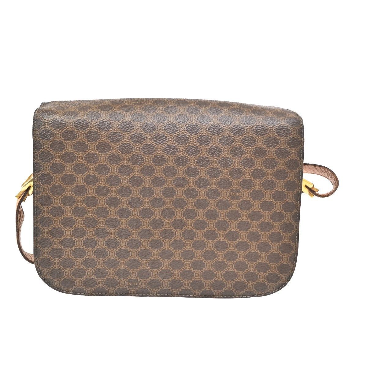 Celine Celine Vintage Horse Carriage Macadam Shoulder Bag Canvas Size ONE SIZE - 2 Thumbnail