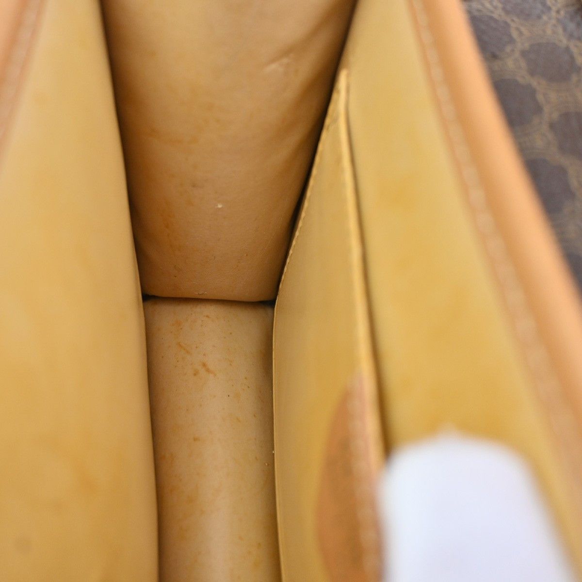 Celine Celine Vintage Macadam Handbag Canvas and Leather Size ONE SIZE - 12 Thumbnail