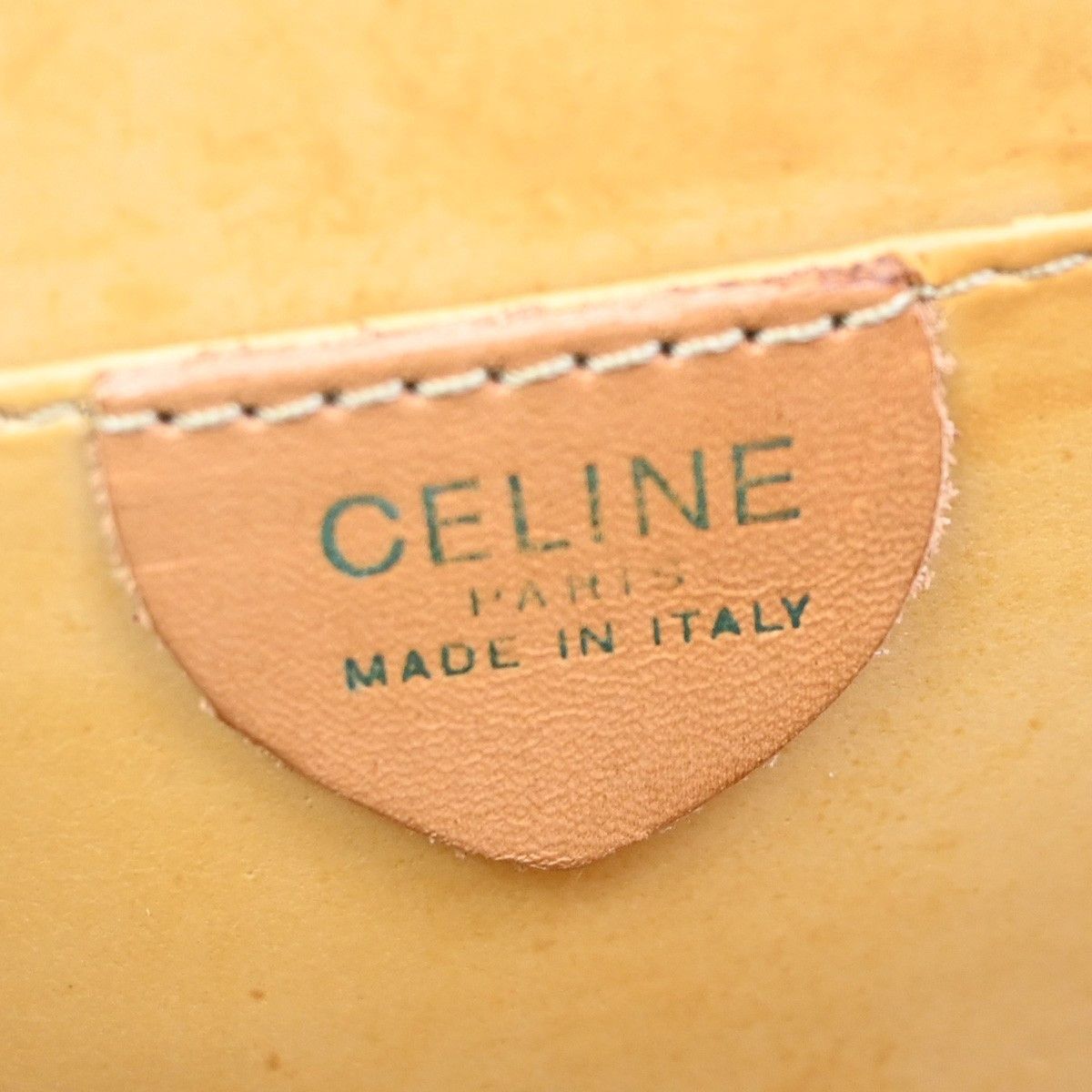 Celine Celine Vintage Macadam Handbag Canvas and Leather Size ONE SIZE - 5 Thumbnail