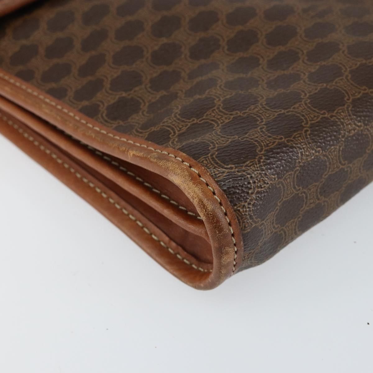 Celine Celine Macadam Pochette Canvas and Leather Size ONE SIZE - 10 Thumbnail