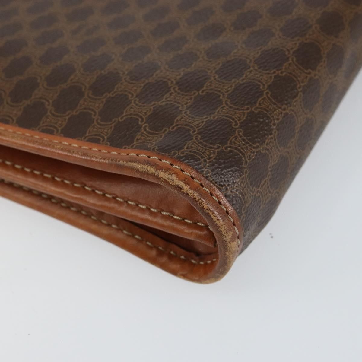 Celine Celine Macadam Pochette Canvas and Leather Size ONE SIZE - 9 Thumbnail