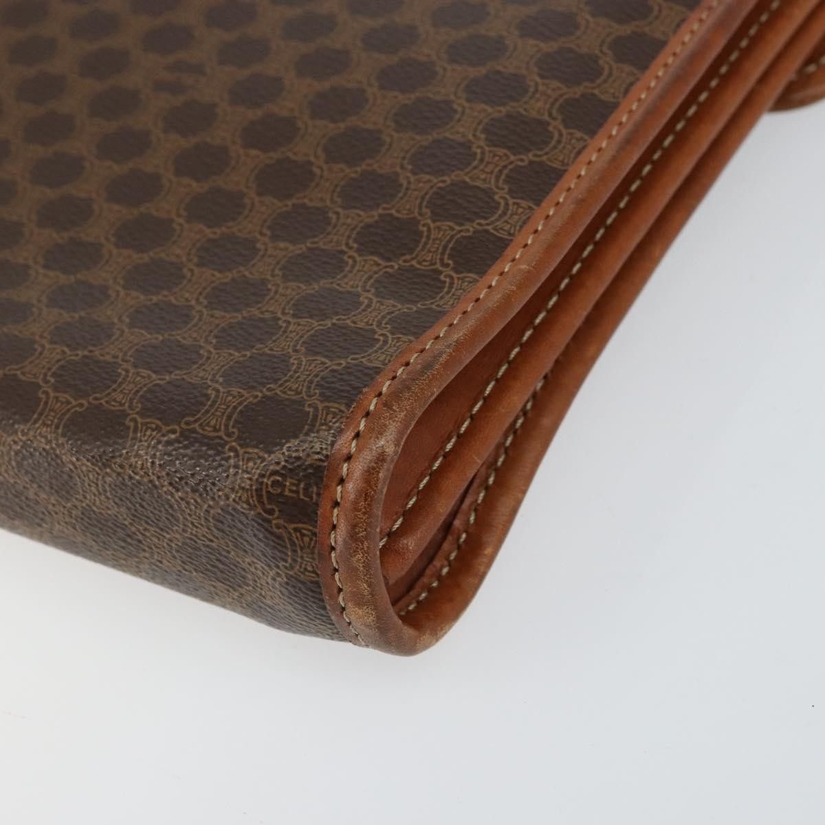 Celine Celine Macadam Pochette Canvas and Leather Size ONE SIZE - 8 Thumbnail