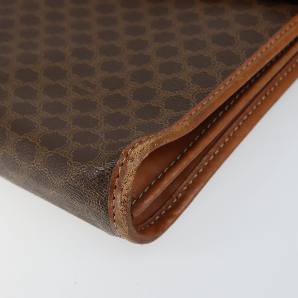 Celine Celine Macadam Pochette Canvas and Leather Size ONE SIZE - 11 Thumbnail