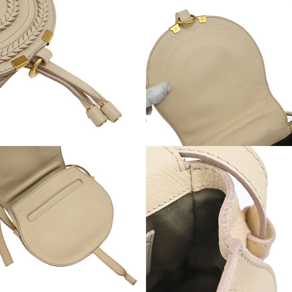 Chloe Chloe Marcie Crossbody Bag Leather Size ONE SIZE - 10 Thumbnail