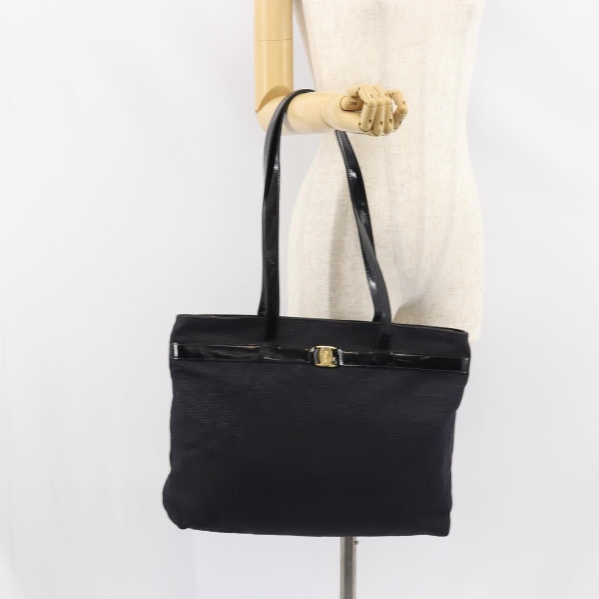 Salvatore Ferragamo Salvatore Ferragamo Vala tote Canvas Size ONE SIZE - 13 Thumbnail