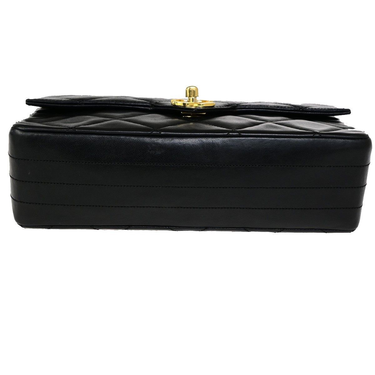 Chanel Chanel Vintage CC Chain Flap Bag Quilted Lambskin Size ONE SIZE - 14 Thumbnail