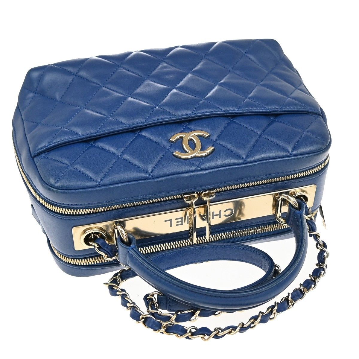 Chanel Chanel Trendy CC Bowling Bag Quilted Lambskin Size ONE SIZE - 8 Thumbnail