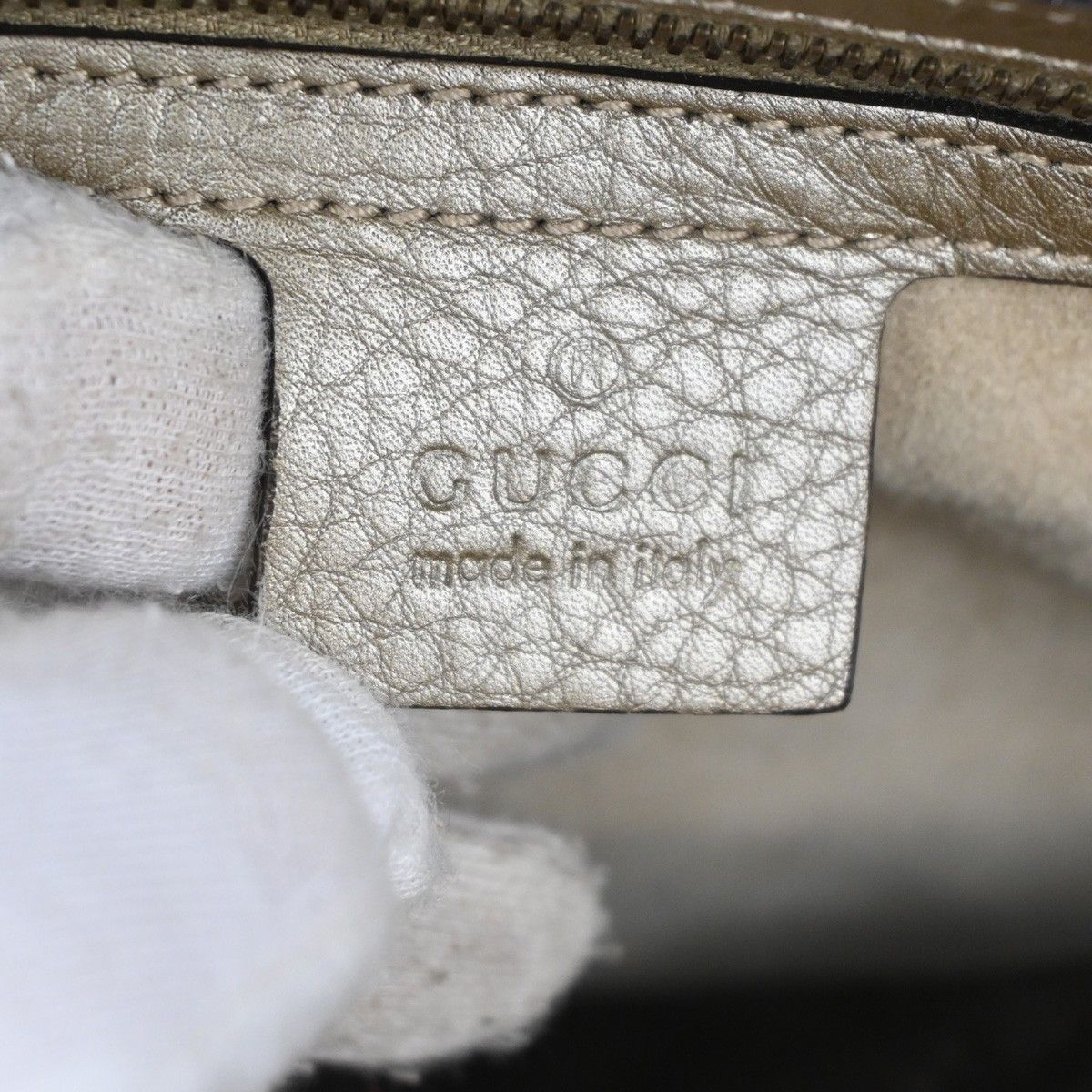 Gucci Gucci 1973 Top Handle Bag Leather Size ONE SIZE - 6 Thumbnail