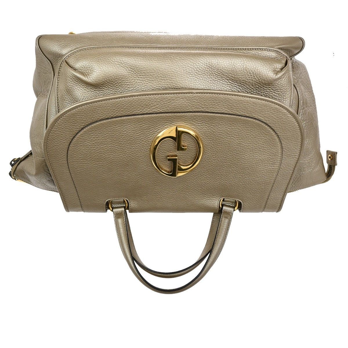 Gucci Gucci 1973 Top Handle Bag Leather Size ONE SIZE - 8 Thumbnail