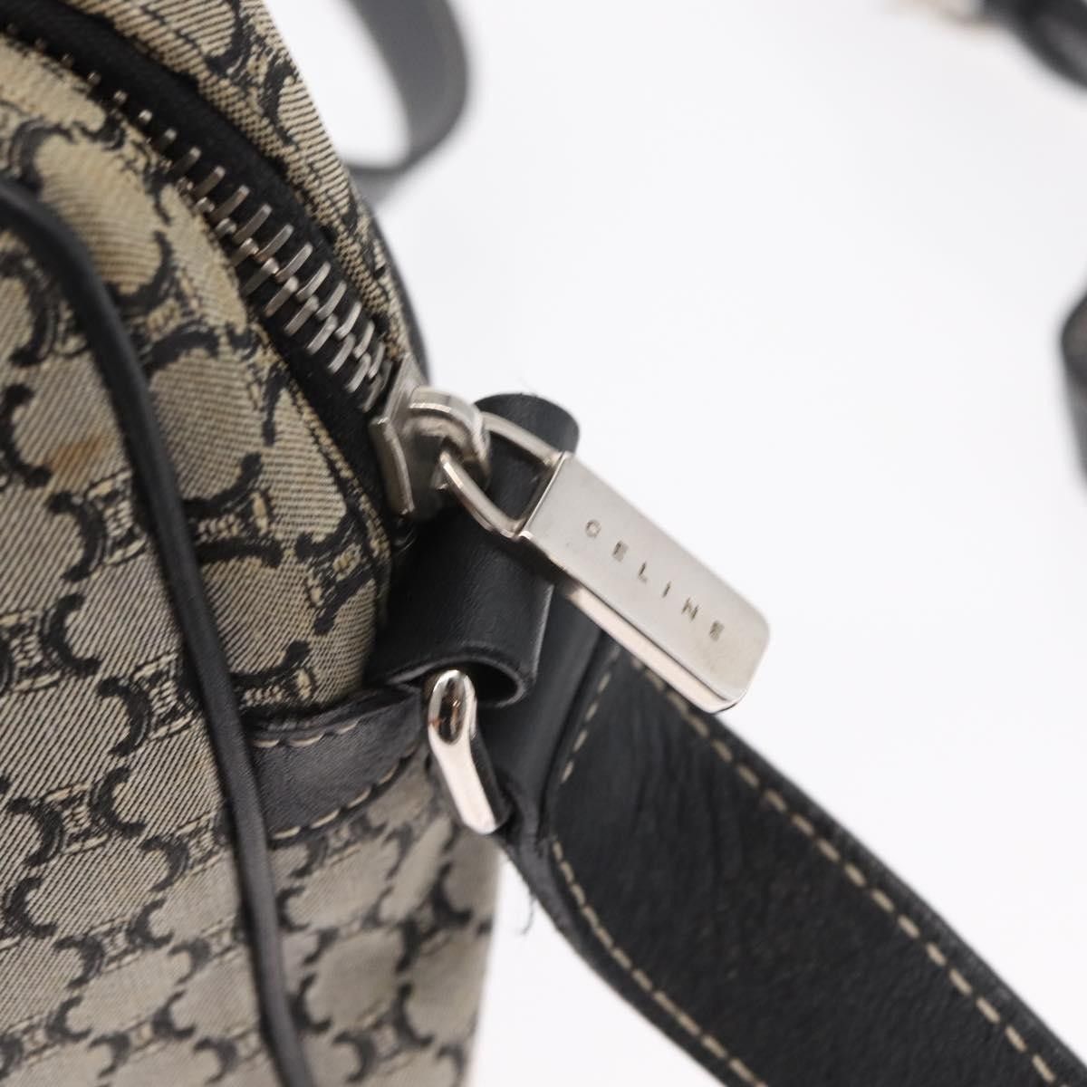 Celine Celine Vintage Macadam Shoulder Bag Canvas and Leather Size ONE SIZE - 13 Thumbnail