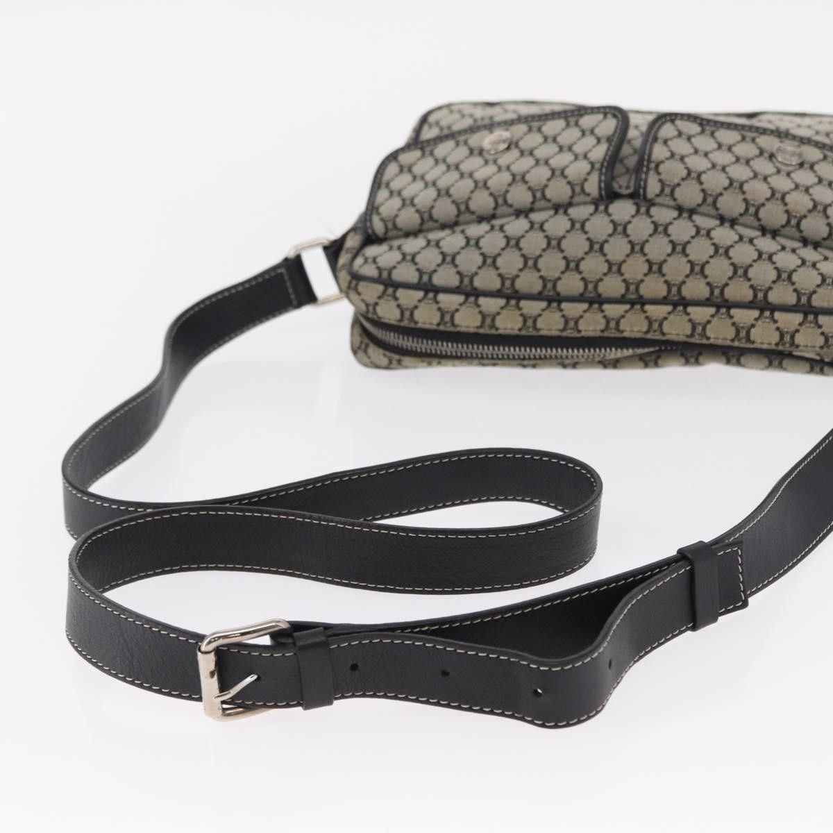 Celine Celine Vintage Macadam Shoulder Bag Canvas and Leather Size ONE SIZE - 8 Thumbnail
