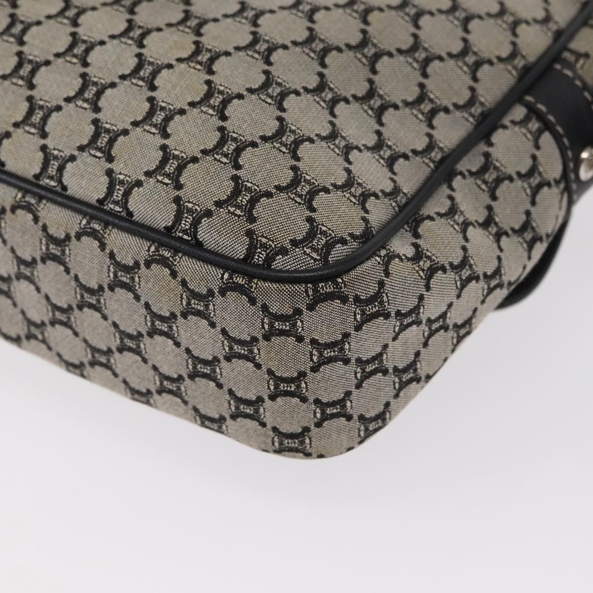 Celine Celine Vintage Macadam Shoulder Bag Canvas and Leather Size ONE SIZE - 12 Thumbnail