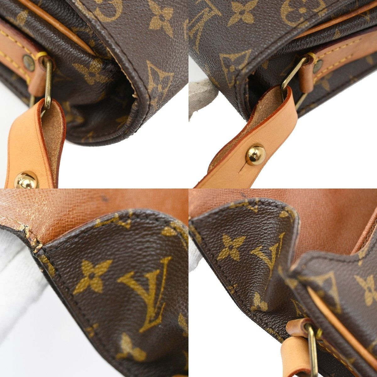 Louis Vuitton Louis Vuitton Cartouchiere Handbag Monogram Canvas Size ONE SIZE - 11 Thumbnail