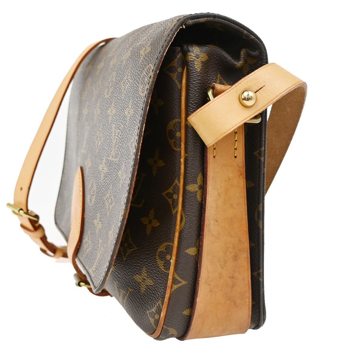 Louis Vuitton Louis Vuitton Cartouchiere Handbag Monogram Canvas Size ONE SIZE - 3 Thumbnail