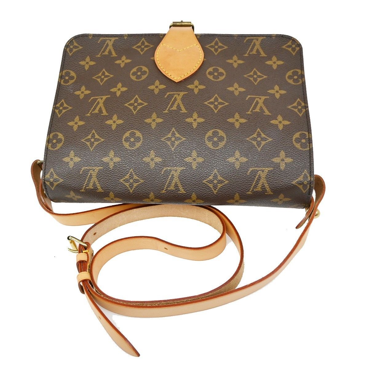 Louis Vuitton Louis Vuitton Cartouchiere Handbag Monogram Canvas Size ONE SIZE - 8 Thumbnail