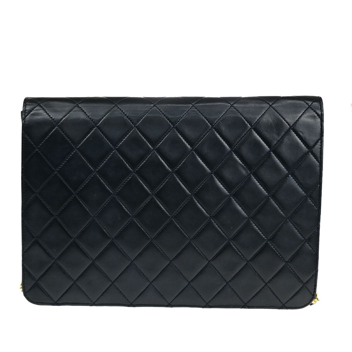 Chanel Chanel Vintage Chain Flap Bag Quilted Leather Size ONE SIZE - 2 Thumbnail
