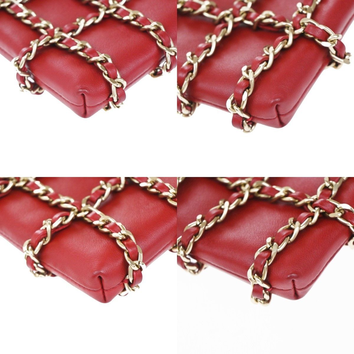 Chanel Chanel Tech Me Out Clutch With Chain Lambskin Size ONE SIZE - 9 Thumbnail